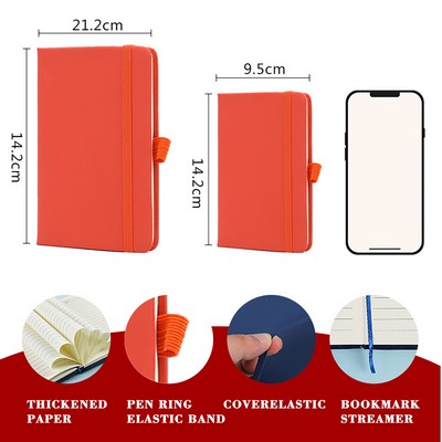 A5 Snap Elastic Closure Notebook