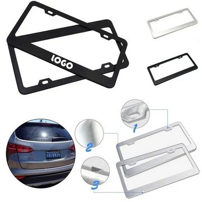 Metal Car License Plate Frame