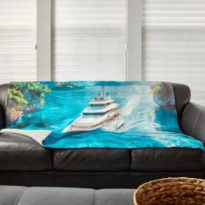 EPICOLOR Sherpa Throw - 50" x 60"