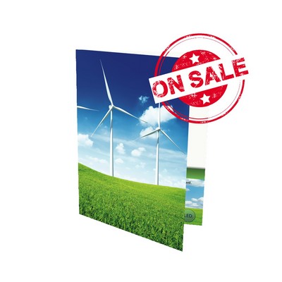 4color single pocket Presentation Folders Short Run