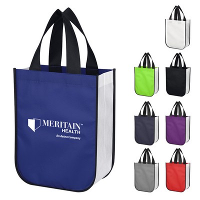 Lola Laminated Non-woven Shopper Tote Bag