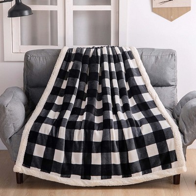 Buffalo Plaid Christmas Twin Blanket
