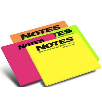 100-Sheet Stik-Withit® Adhesive Notepad w/ Bright Paper (4"x3")