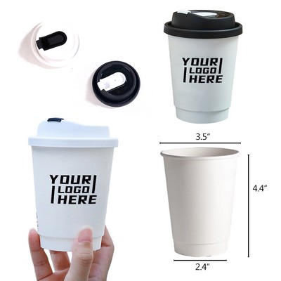 12oz Beverage Coffee Insulated Paper Cup