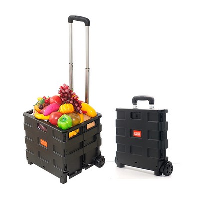 Hand-Pull Folding Shopping Cart