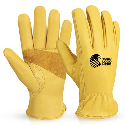 Leather Work Gloves