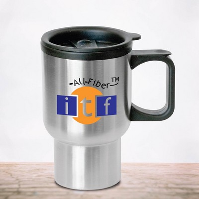 Bishop 16 Oz. Stainless Steel Travel Mug