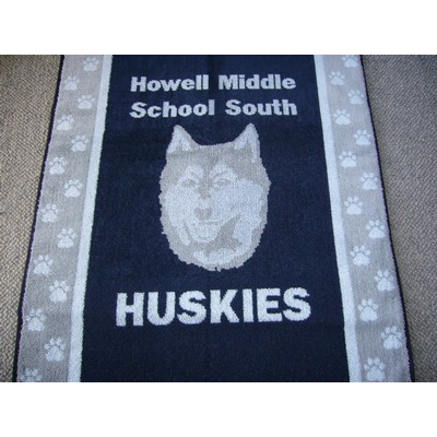 Custom Woven Beach Towel USA
