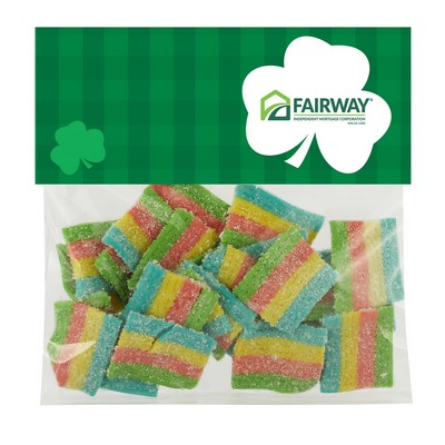 St. Patrick's Day Header Bag - Sour Rainbow Bites - 2 Oz.