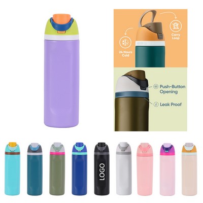 32oz Custom Easy Sip Vacuum Insulation Water Bottle