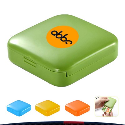 Push-draw Pill Case