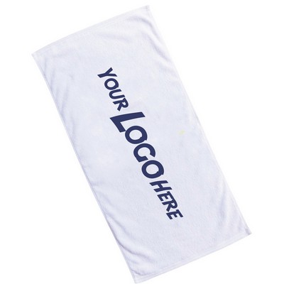 White Coastal Beach Towels
