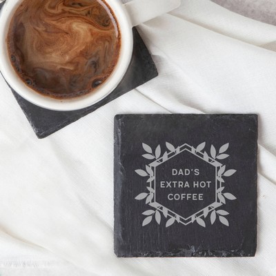 Slate Stone Drink Coasters 4"