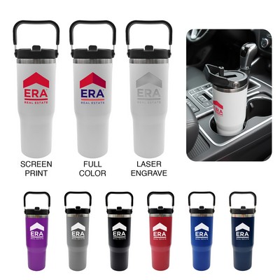 30oz Tumbler w/ Straw