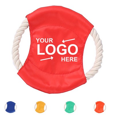 Outdoor Cotton Rope Pet Dog Flying Saucers