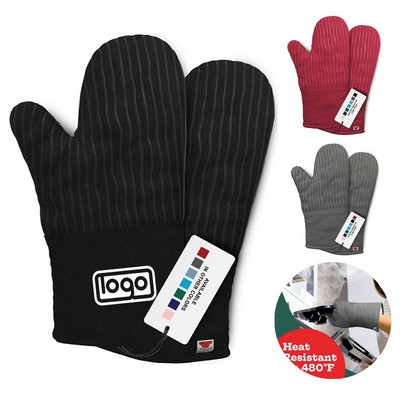 Heat-Resistant Oven Mitt