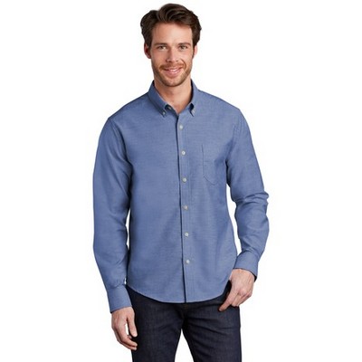 Port Authority ® Untucked Fit SuperPro ™ Oxford
