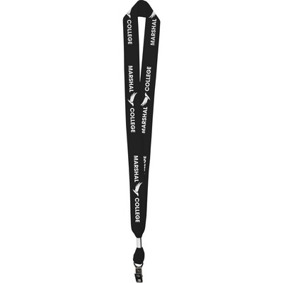 1" One Ply Cotton Lanyard