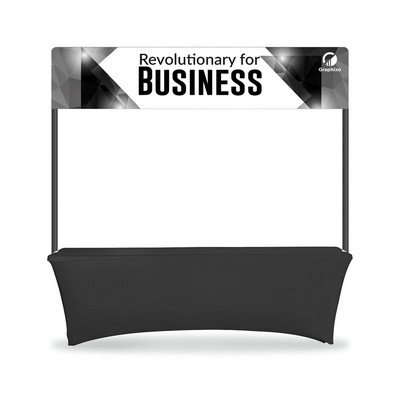 Table Top Banner Display Package, Single Sided (8.04' x 1.48ft)