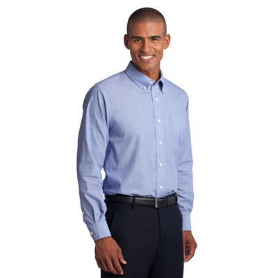 Port Authority® Crosshatch Easy Care Shirt