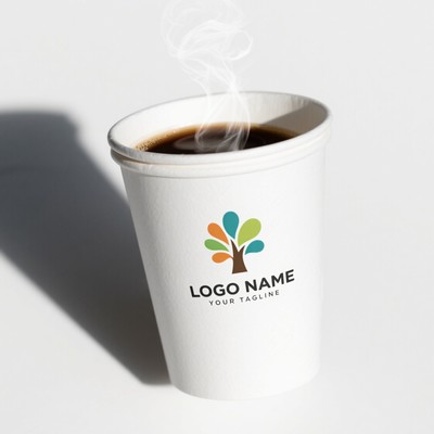 9oz Single Wall Coffee Paper Cup