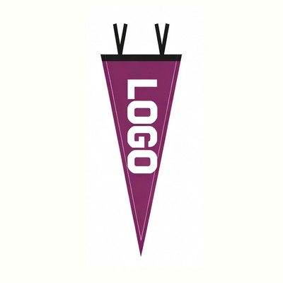 9" x 24" Custom Felt Pennant