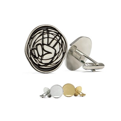 Cuff Links w/ Soft Enamel Lapel Pin (up to 0.5")