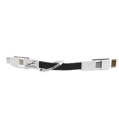 4-in-1 Keychain Charging Cable