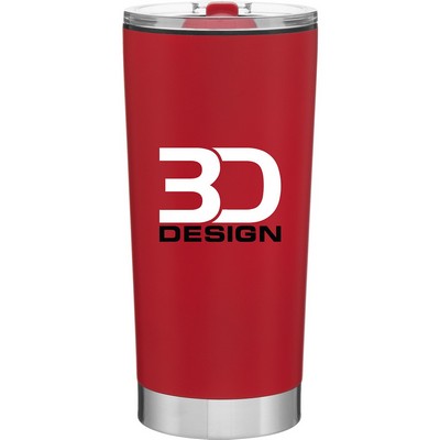 20 oz h2go Fargo Travel Tumbler (Matte Red)