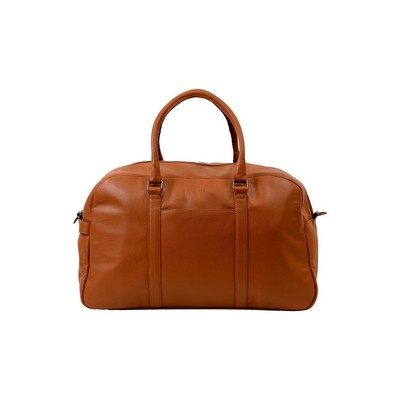 Champs Luggage Onyx Collection Leather Duffle Bag Size One Size - Brown