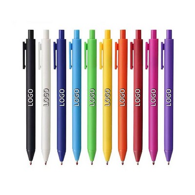 Metal Ballpoint Pen Sleek Click Writing Instrument