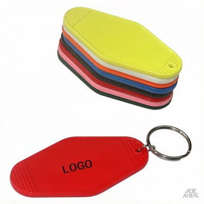Retro Plastic Hotel Key Fob