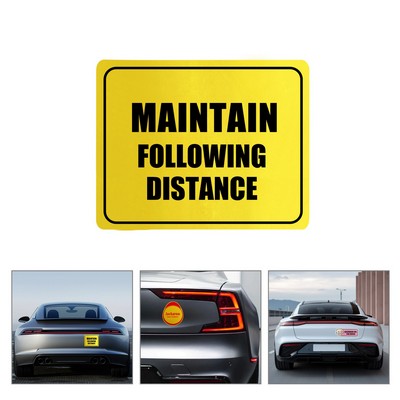 Car Magnetic Sticker Custom Reflective Decal