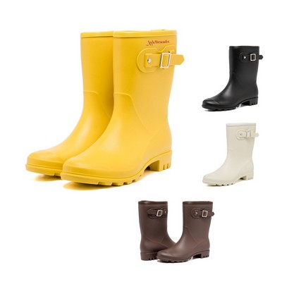 Women's Mid Calf Rain Boots