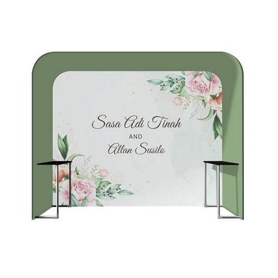 Square Arch Fabric Display, Double Sided (10' x 8ft)