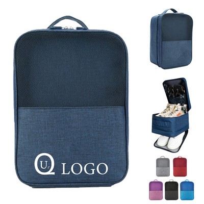 13.78 X 10.24 X 8.27" Oxford Fabric Shoe Bag