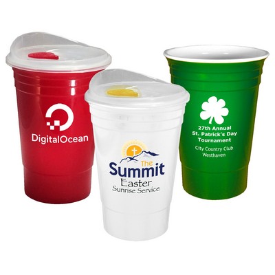 16oz Double-Wall Insulated Party Cup