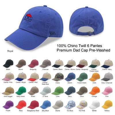 6 Panel Relaxed Golf Hat Dad Cap
