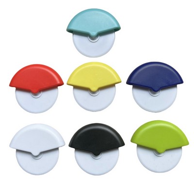 Commercial Rocking Pizza Cutter Wheel - Heavy Duty Blade & Ergonomic Handle