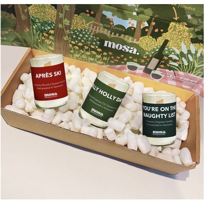 Mini Winter Candle Gift Set