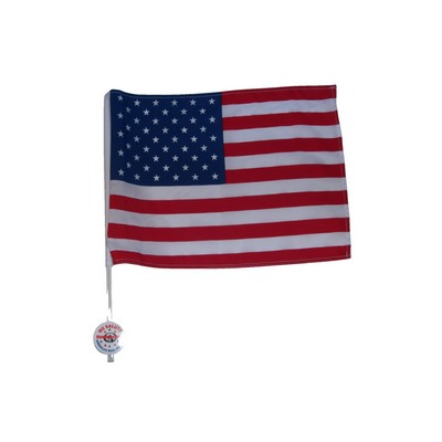 Polyester Car Flag - 1 Side American flag ( USA flag)