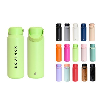 Elemental® Core Series 40oz Stainless Steel Water Bottle - Vacuum Insulated - BPA-Free and Lead-Free
