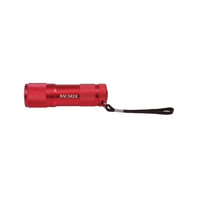 9 LED Metal Flashlight