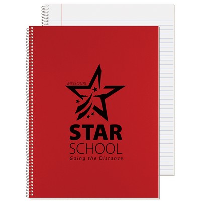 Econo Poly Composition Notebook w/Wide Rules (8 3/16"x 10 7/8")