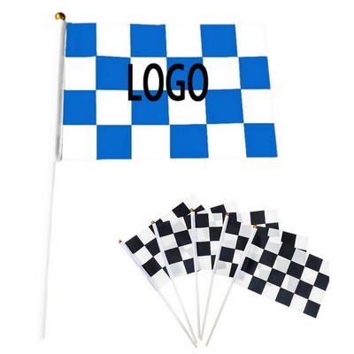 Racing Cheerleading Hand-Waved Flag