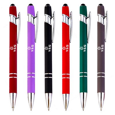 2-In-1 Metal Stylus Pen For Smudge-Free Touchscreen Use
