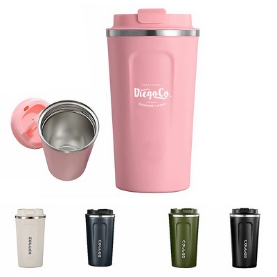 13 Oz. Portable Stainless Steel Coffee Tumbler