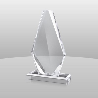 Clear Pinnacle Award I (7"x4"x2")