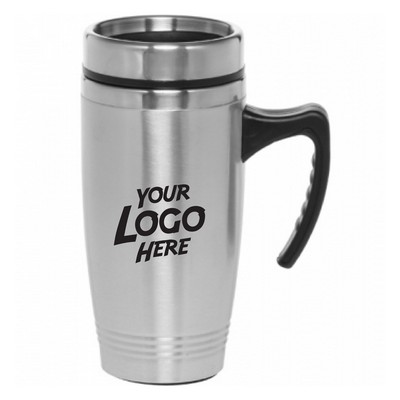 Stainless Steel Travel Mugs with Handle 16 oz