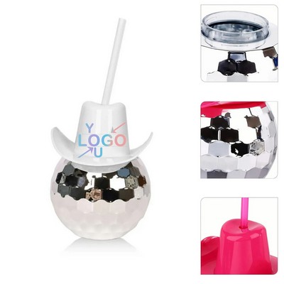 Hat Cup with Straw 20oz